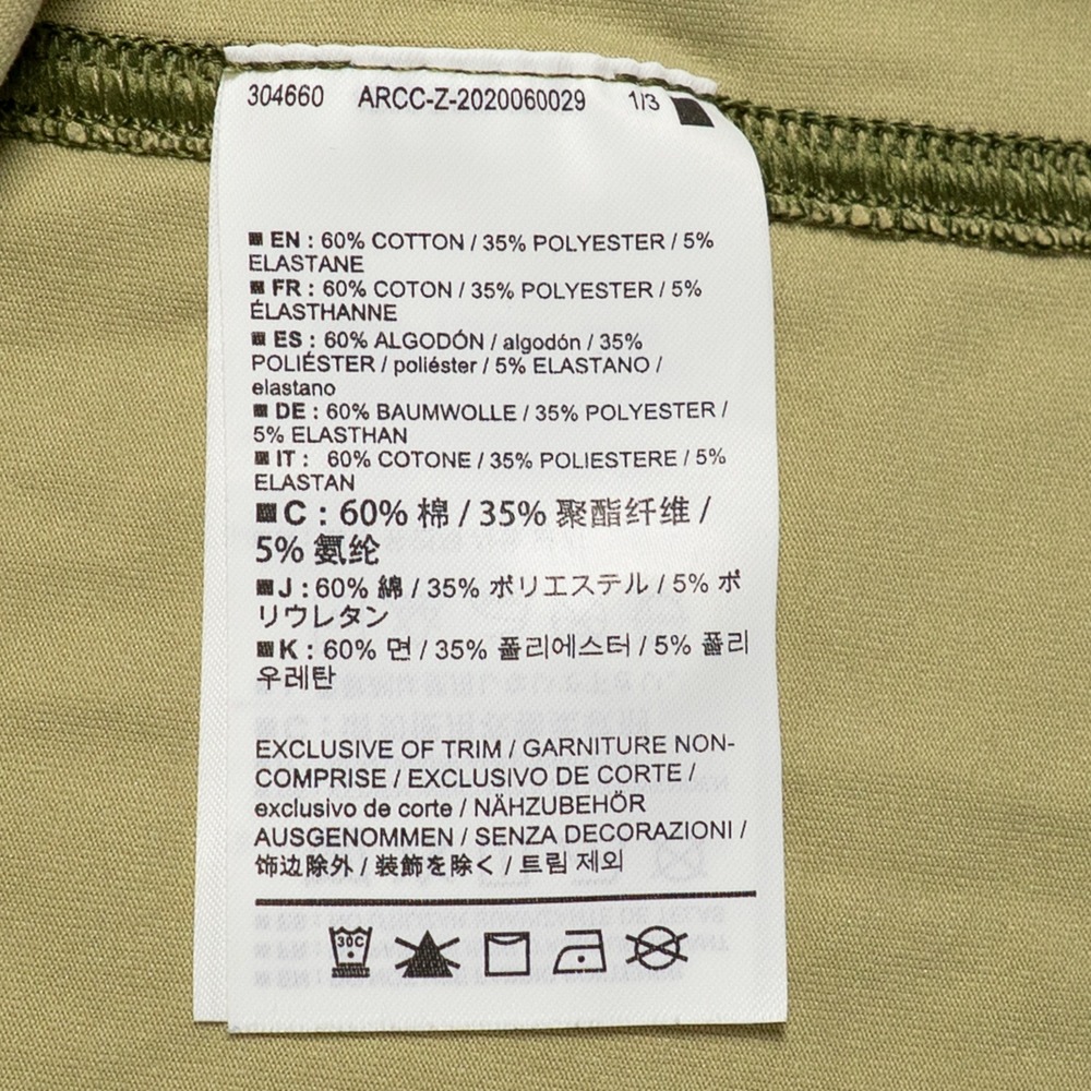 Arc'teryx Mens Polo Shirt Captive Short Sleeve Pocket Tan Khaki Size M Gorpcore image 5